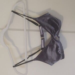 Blue Velvet Bralette Sz S